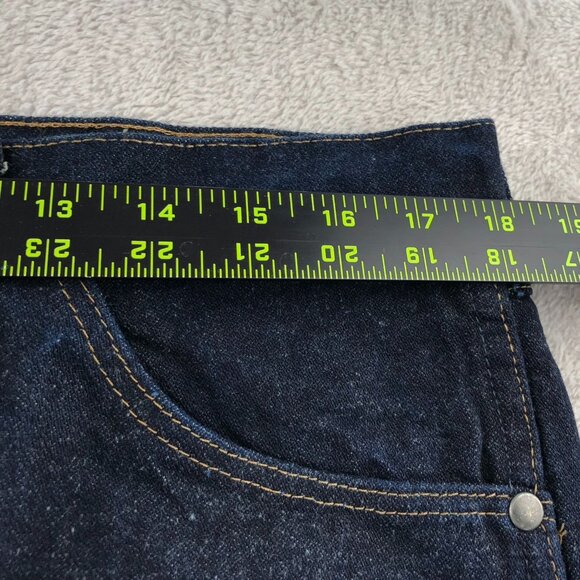 Wrangler Men's Jeans 38x30 13MSEDD Blue Dark Denim Straight Leg Relaxed Fit - Picture 4 of 15